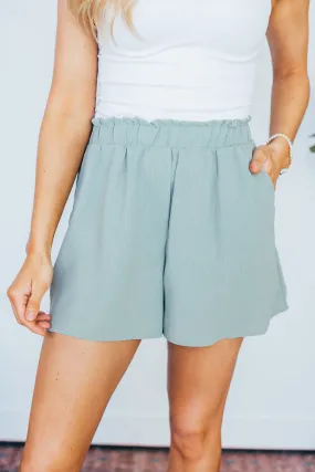 Sydney Crinkle Woven Shorts - 3 Colors