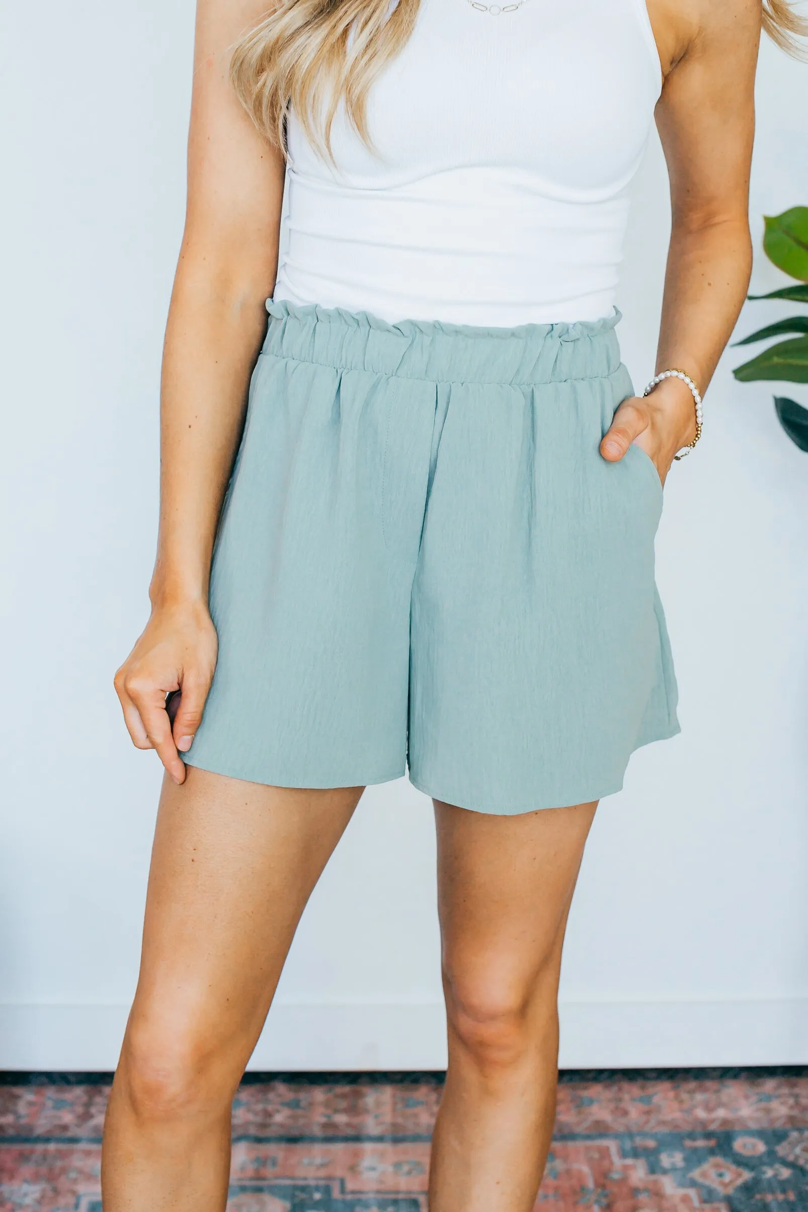 Sydney Crinkle Woven Shorts - 3 Colors