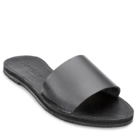 The Linda Leather Slide Sandal