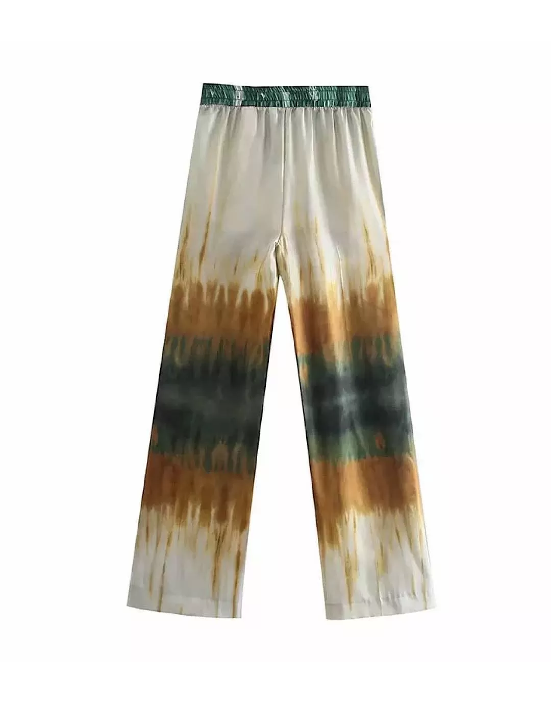 Tie Dye Elastic Waist Pants