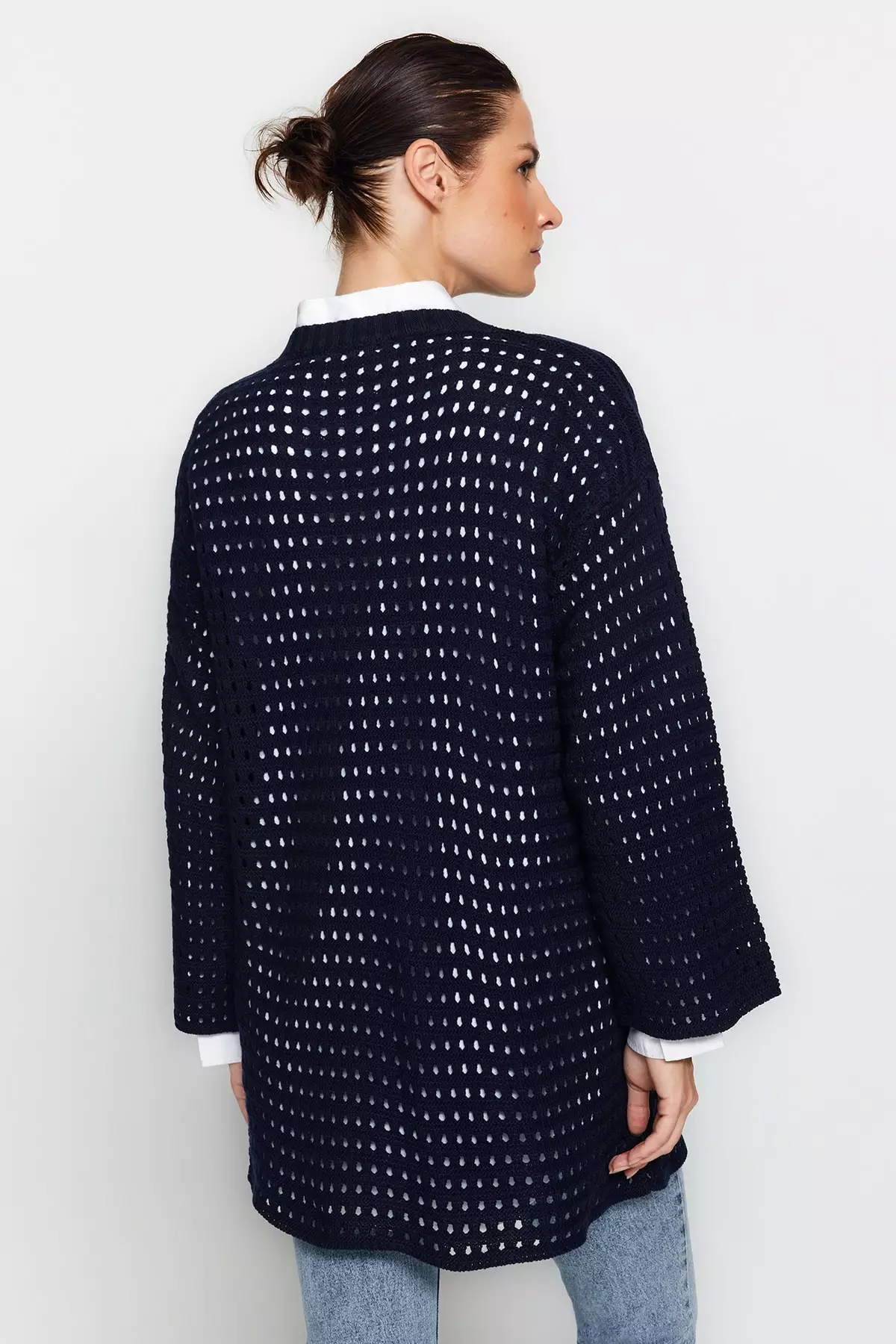 Trendyol Openwork/Perforated Knitted Sweater