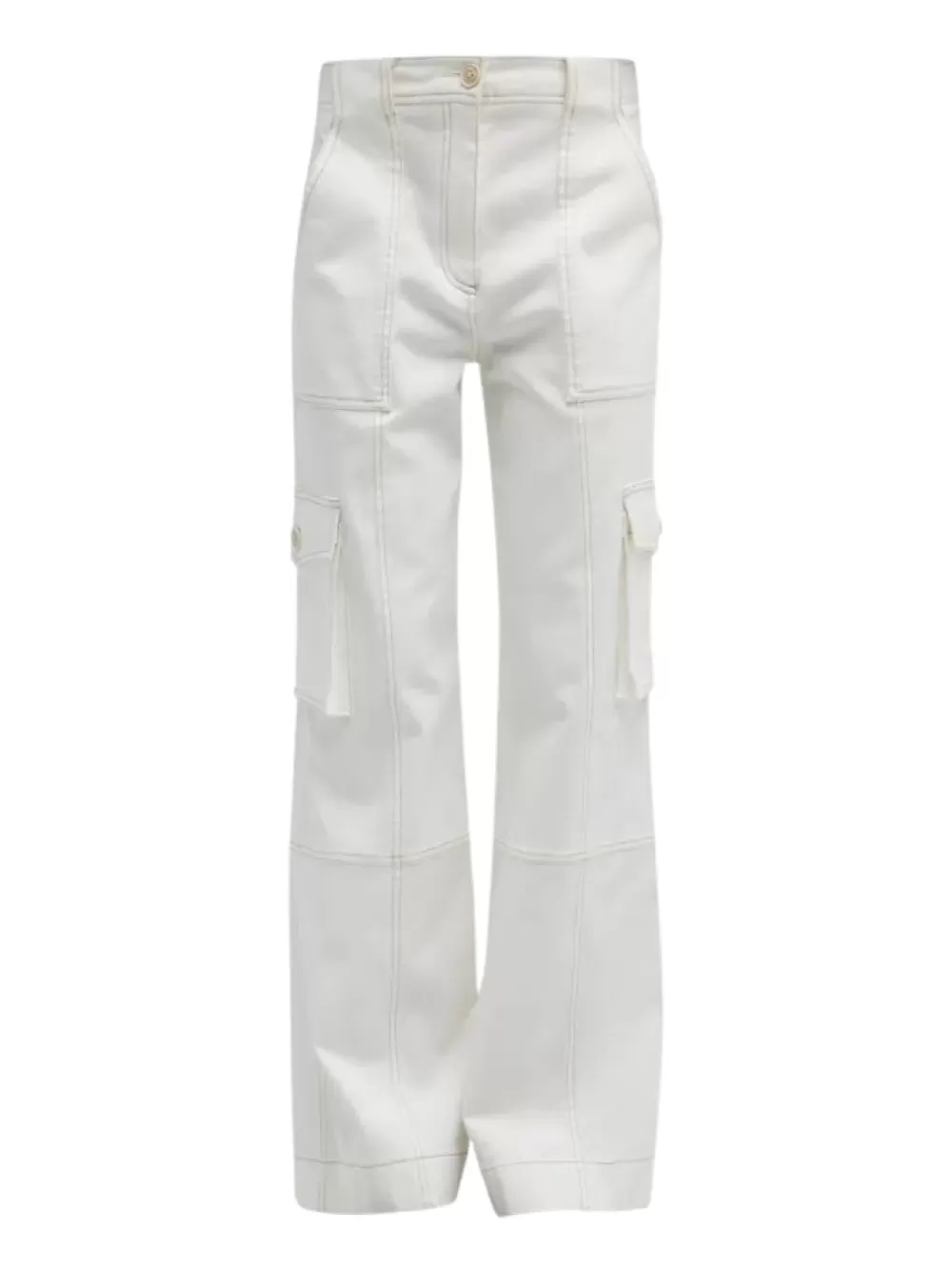 TWP Stretch Coop Off-White Cargo Pants