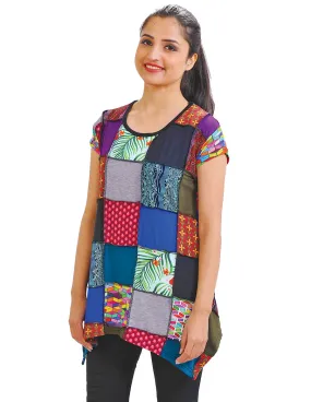 Viscose Patchwork Top