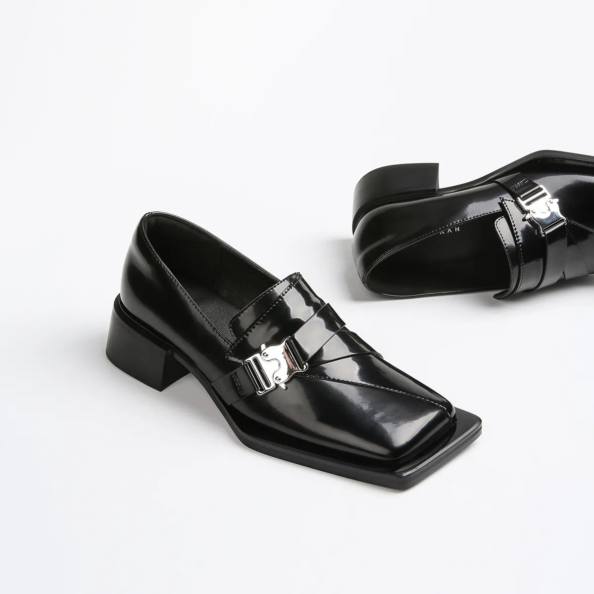 Women Square Loafers 