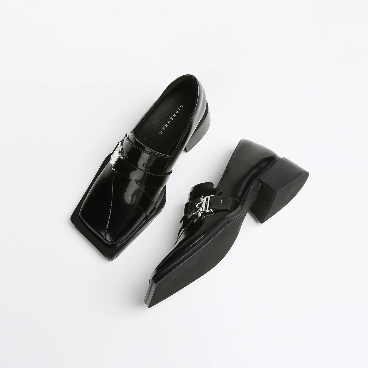 Women Square Loafers 