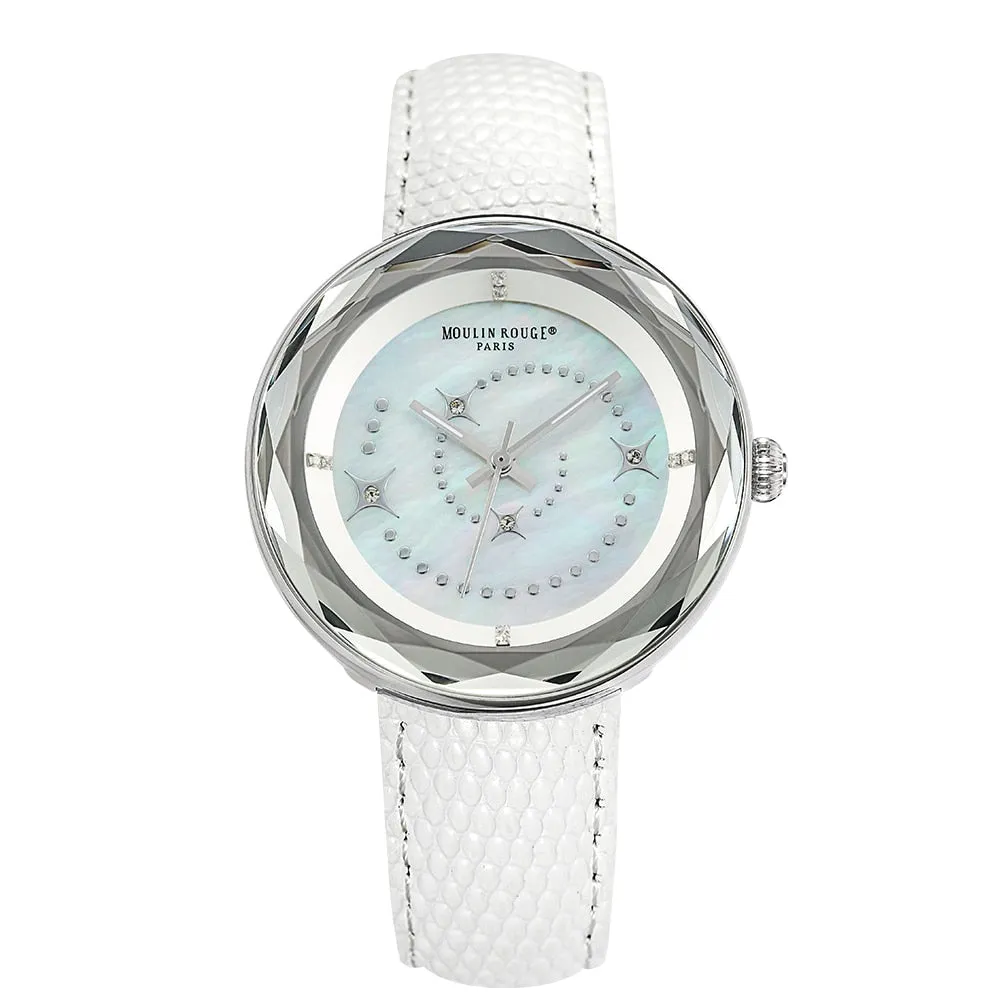 Women Watch Japan Quartz Movement Genuine Leather Strap Casual Waterproof Luminous Hands Watch