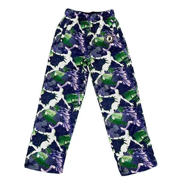 Youth Blue & Green Flow Dunk Lounge Pants