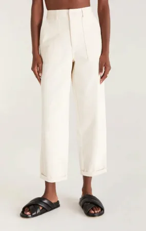 Zoe Cotton Twill Pants