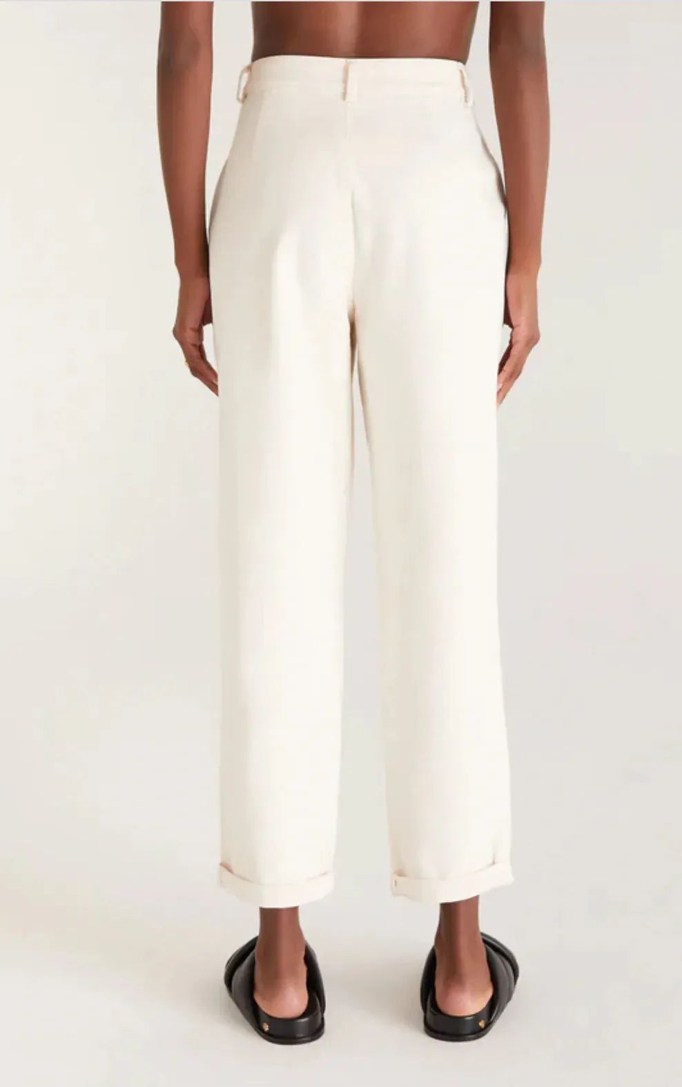 Zoe Cotton Twill Pants